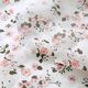Seiden-Viskose-Satin verstreute Blumen – weiss,  thumbnail number 3