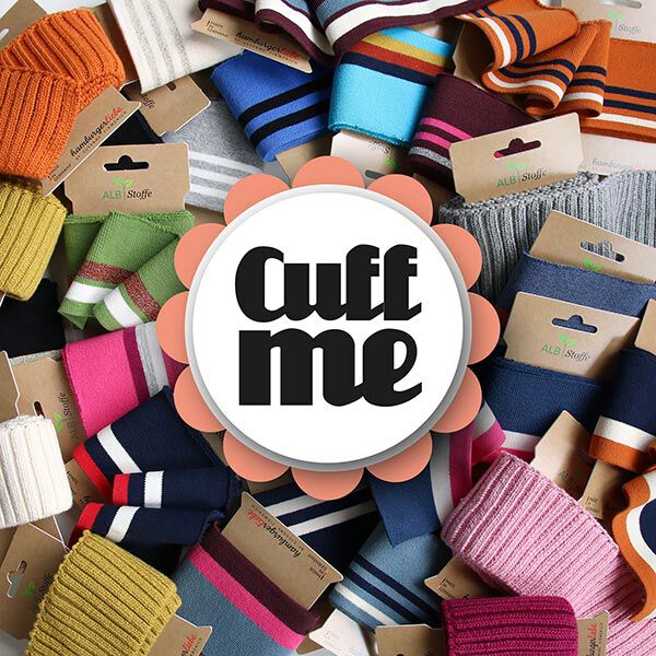 GOTS Bio Strickbündchen CUFF ME COLLEGE [140 cm | 7,5 cm] | Albstoffe | Hamburger Liebe,  image number 7