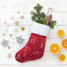 Dekostoff Canvas Weihnachtsgruß – rot/weiss,  thumbnail number 6