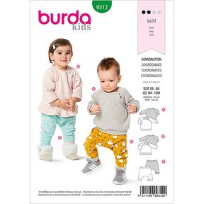 Shirt / Hose | Burda 9312 | 56-86, 