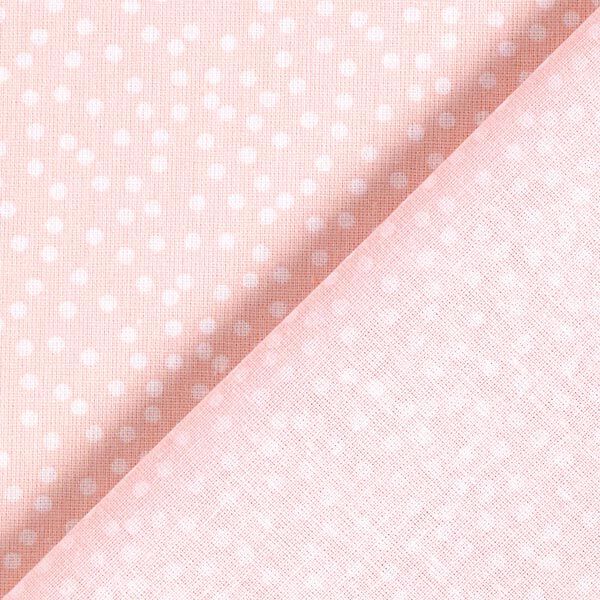 Baumwollstoff Cretonne unregelmäßige Punkte – rosé,  image number 5