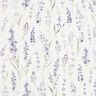 Dekostoff Halbpanama Lavender-Feld – elfenbein/flieder,  thumbnail number 1
