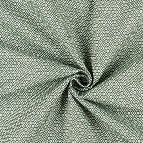 Möbelstoff Jacquard Miniraute – grün, 