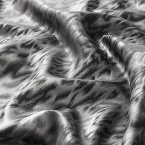 Futterstoff Jacquard Camouflage – grau, 