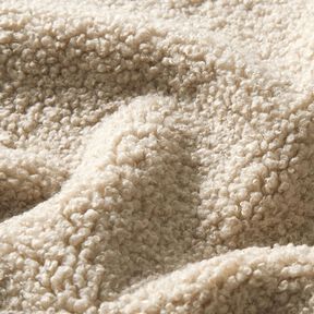 Polsterstoff Schaffelloptik – natur, 