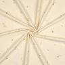 GOTS Baumwolljersey Zweige und Pflanzen | Poppy Fabrics – creme/rehbraun,  thumbnail number 3