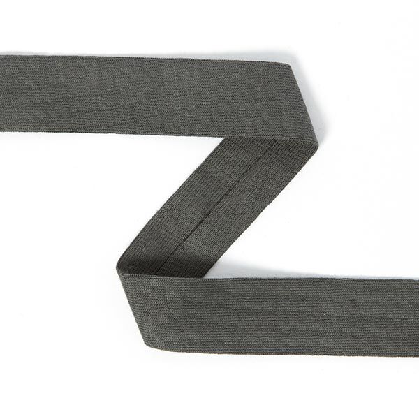 Jersey Schrägband Uni | 10 – anthrazit, image number 1