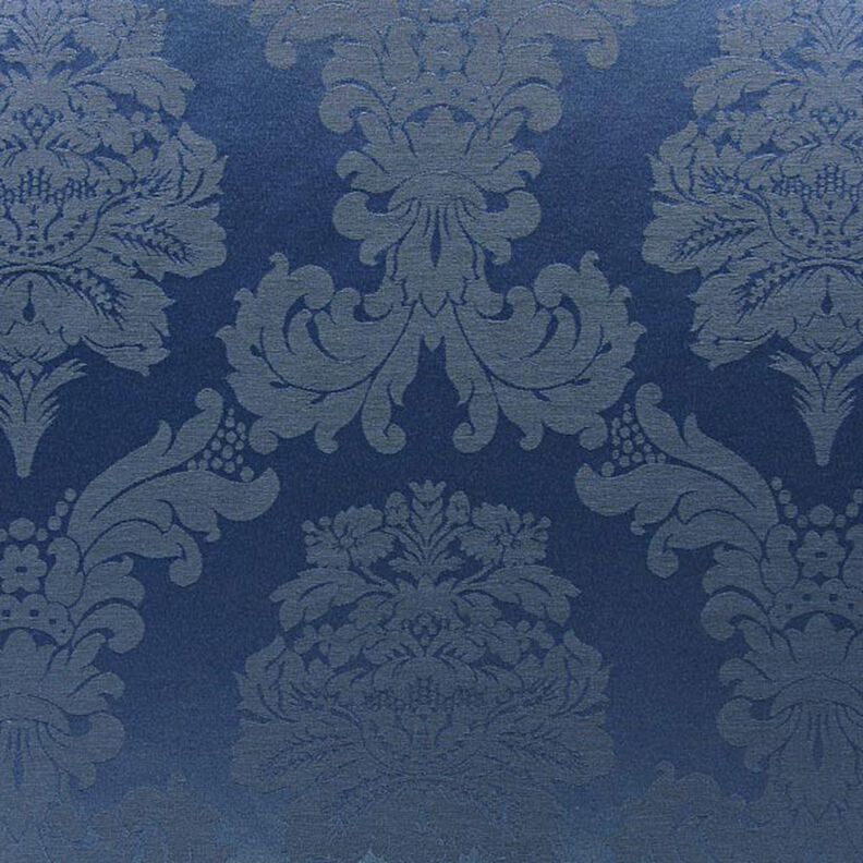 Dekostoff Jacquard Damasco 280 cm – königsblau,  image number 1