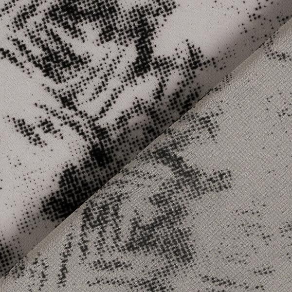 Georgette Graffiti-Flockdruck – dunkelgrau/schwarz, image number 4