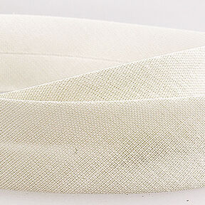 Schrägband Polycotton [20 mm] – natur, 