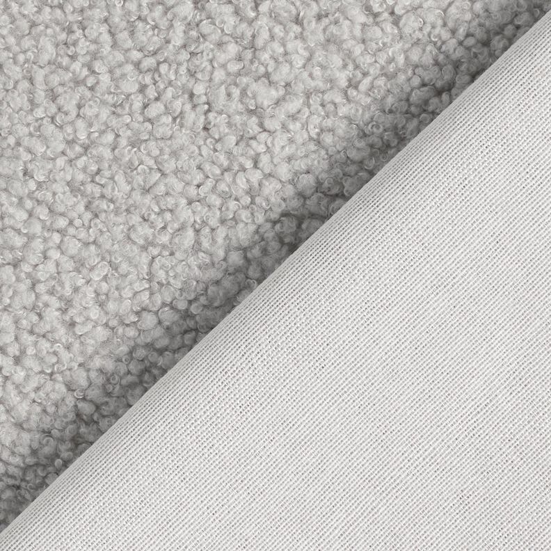 Polsterstoff Schaffelloptik – silbergrau,  image number 3