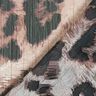 Chiffon Leo & Lurexstreifen – beige/schwarz,  thumbnail number 4