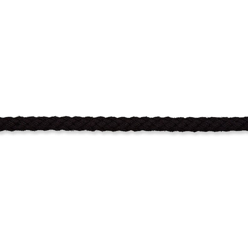 Baumwollkordel [Ø 5 mm] – schwarz,  image number 2