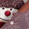 Dekopanel Gobelin Schneemann-Trio – hellbeige,  thumbnail number 4