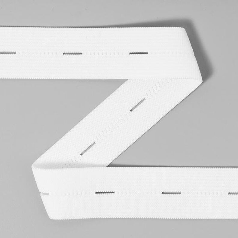 Knopfloch-Elastik 501 – weiss | YKK,  image number 2