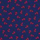 Baumwolljersey kleine Anker – marineblau/feuerrot,  thumbnail number 1