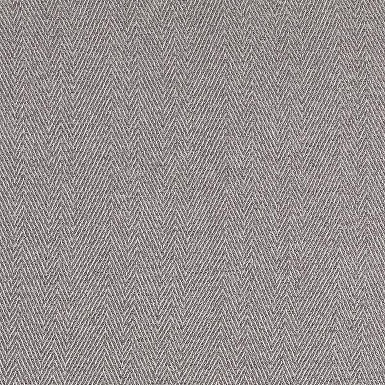 Verdunkelungsstoff Fischgrat – grau,  image number 1