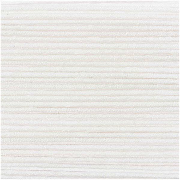 Essentials Organic Cotton aran, 50g | Rico Design (001),  image number 2