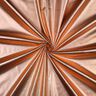 Baumwollpopeline folienveredelt Uni – roségold metallic,  thumbnail number 1