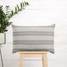 Dekostoff Canvas Streifenmix recycelt – grau,  thumbnail number 7