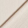 Baumwolljersey Seersucker feine Streifen – mandel/weiss,  thumbnail number 4