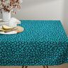 Beschichtete Baumwolle abstraktes Leo | Poppy Fabrics – petrol/lila,  thumbnail number 6