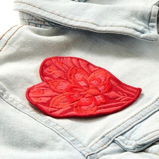 XXL Applikation Herz – rot, 