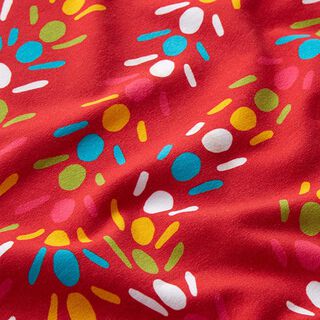 Sweatshirt bunte Ameisenstraße | Designerella.bella – rot, 