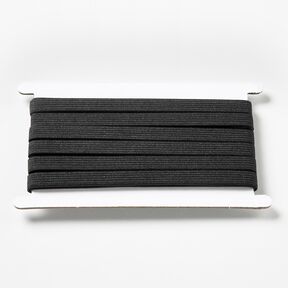 Glattes Gummiband [5 m | 10 mm] – schwarz, 