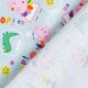 Baumwollpopeline Lizenzstoff Peppa und George machen Seifenblasen | ABC Ltd. – babyblau,  thumbnail number 4