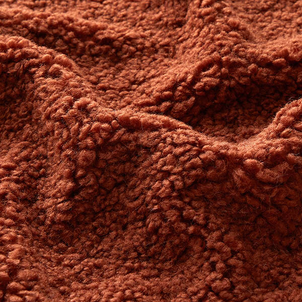 Polsterstoff Teddyfell – bronze,  image number 2