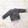 Leichter French Terry Uni – schwarzblau,  thumbnail number 7