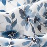 Viskosestoff Dobby Aquarell-Blumen Digitaldruck – elfenbein/helljeansblau,  thumbnail number 2