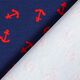 Baumwolljersey kleine Anker – marineblau/feuerrot,  thumbnail number 4