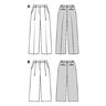 Hose / Culotte | Burda 6436 | 34-44,  thumbnail number 4