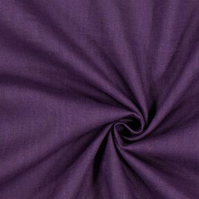 Leinenstoff Ramie-Mix medium – aubergine, 
