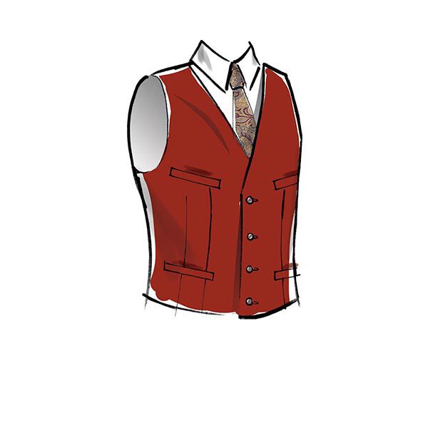Herren Weste | McCalls 8133 | 32-56, image number 3