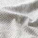 Leinen-Baumwoll-Mix Streifen schmal – schwarz/wollweiss,  thumbnail number 2