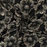 Jacquard 3D Effekt Blumen – schwarz/mandel,  thumbnail number 3