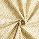 Baumwollstoff Popeline Eiskristalle – wollweiss/gold,  thumbnail number 3