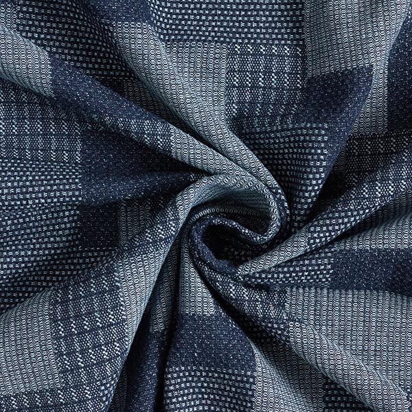 Jeansstoff Patchwork – marineblau