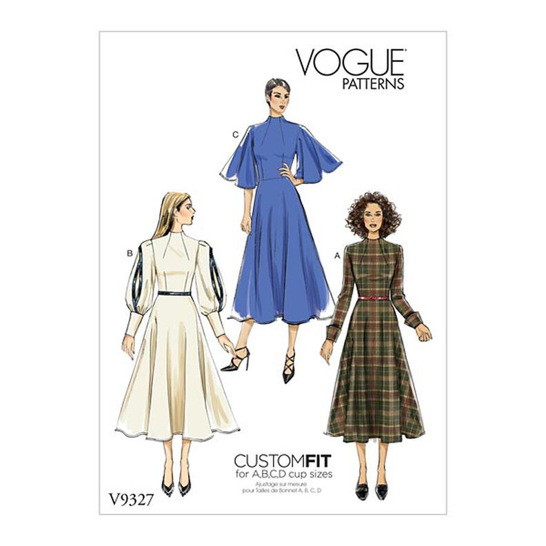Kleid | Vogue 9327 | 40-48,  image number 1
