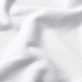 Baumwolljersey Medium Uni – weiss, 