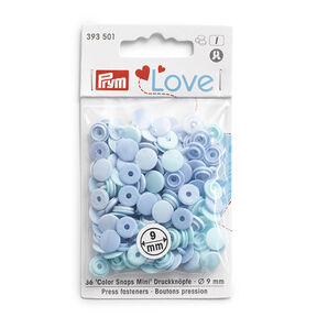 Druckknöpfe Color Snaps Mini [9mm] - hellblau/ mint | PRYM love, 