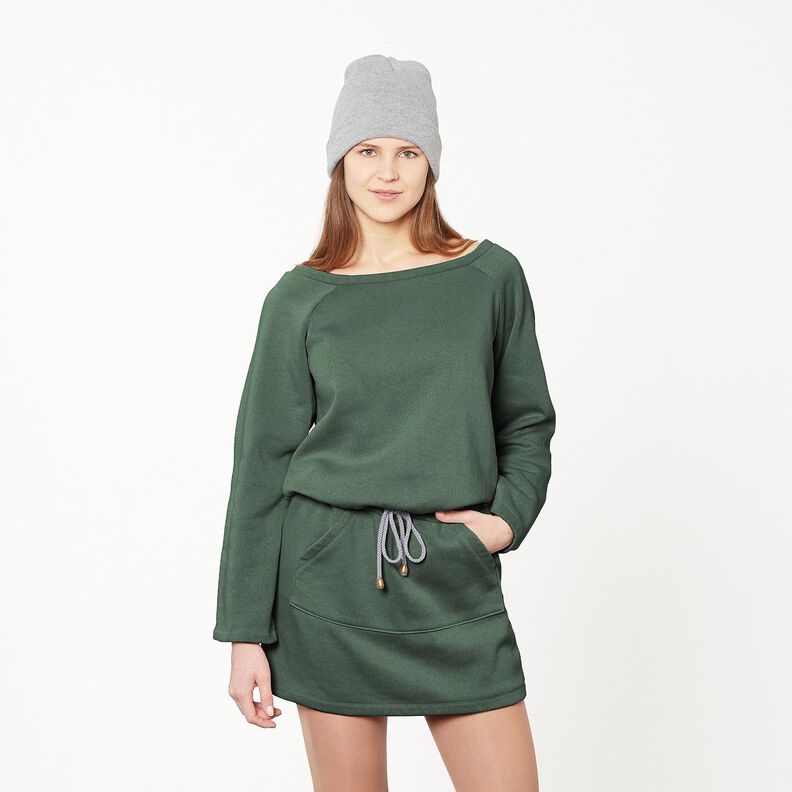 GOTS French Terry Sommersweat | Tula – oliv,  image number 5