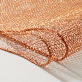 Tüll Metallic – kupfer, 