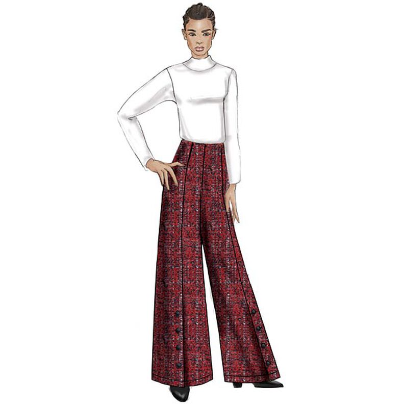 High-Waisted Hose | Very Easy Vogue9282 | 32-48,  image number 3