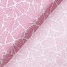 Beschichtete Baumwolle abstrakte Mini-Blätter – rosa/weiss,  thumbnail number 5