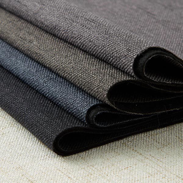 Polsterstoff Yuca – blaugrau | Reststück 100cm
