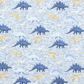 Alpenfleece Dinos – natur/jeansblau, 